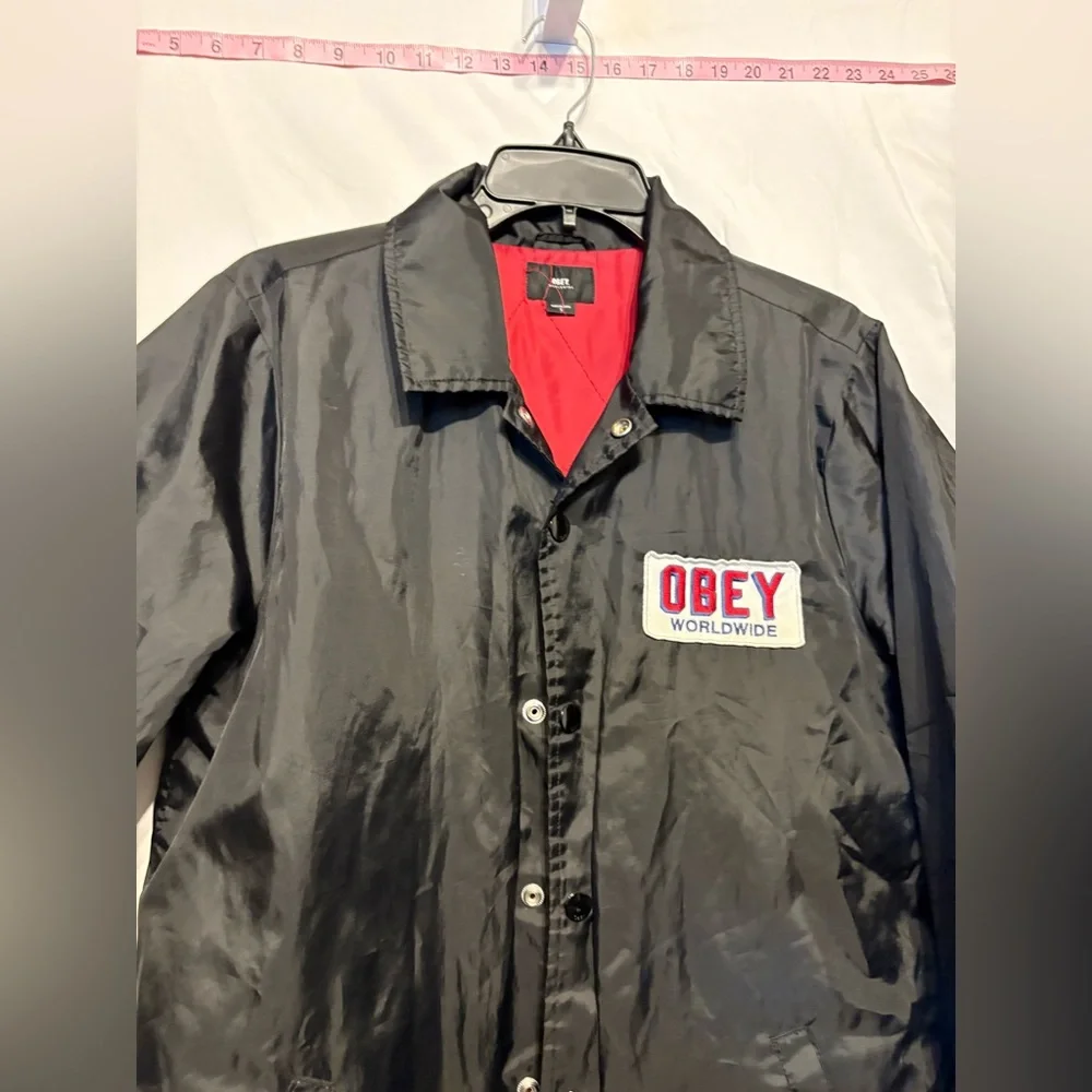 Obey Black Jacket - Picture 2 of 2